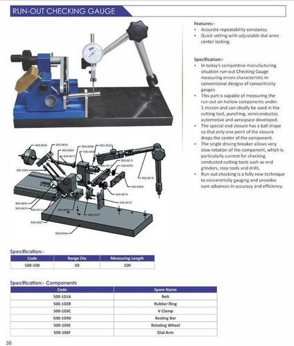 Runout Checking Gauge