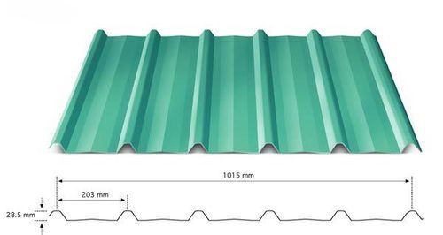 Trapezoidal Roofing And Walling Sheet