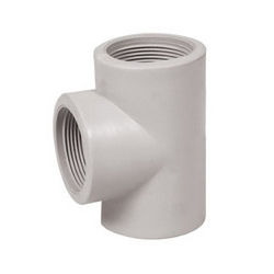 PP Socket Weld Threaded Tee