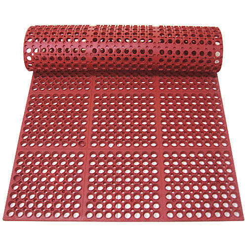 Mix Color Red Rubber Mat