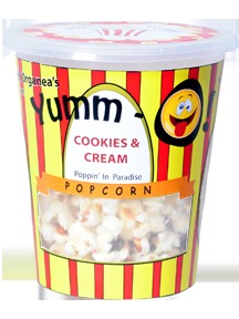कुकीज़ और क्रीम पॉपकॉर्न