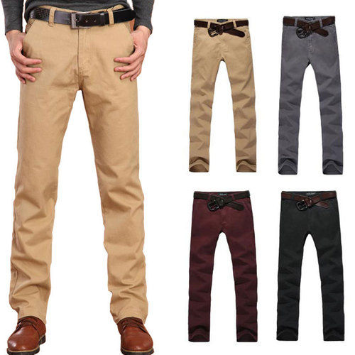 Mens Trousers - Premium Fabric Blend, Tailored Fit for All Sizes, Versatile Colors Available