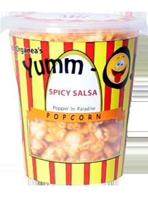 Spicy Salsa Popcorn