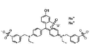 Fast Green Fcf - Dark Green Crystalline Powder, CAS NO. 2353-45-9, C.I. NO. 42053, Molecular Formula C37H34N6 Na4O14S4