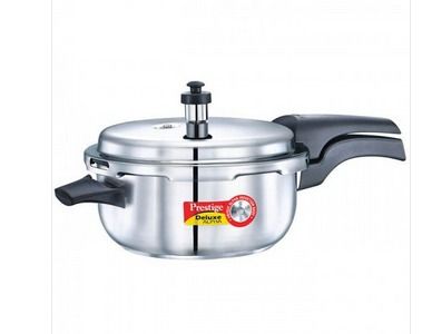 Stainless Steel Deluxe 5 Litre Deep Pressure Pan