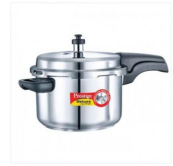 Stainless Steel Deluxe Pressure Cookers 4 Litre