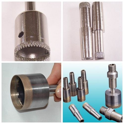 Sintered And Electroplated Diamond Core Drill Bits For Tile