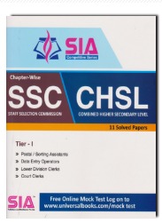 Chapter Wise Staff Selection Commission \ Combined Higher Secondary Level 11 Solved Papers Tier I