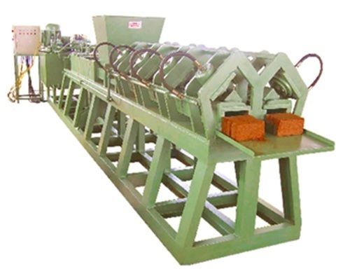 Compact Structure Cocopeat Briquette & Block Making Machine