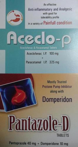 Aceclofenac And Paracetamol Tablets