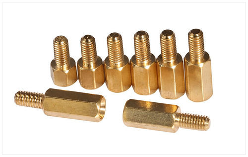 Direct Spot Copper Single Head Hexagonal Column Hexagon Isolation Column Yin And Yang Column Screw M3M4