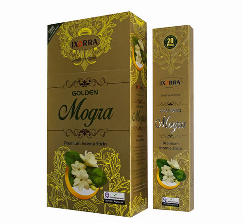 Golden Mogra Incense Stick Burning Time: 45 Minutes