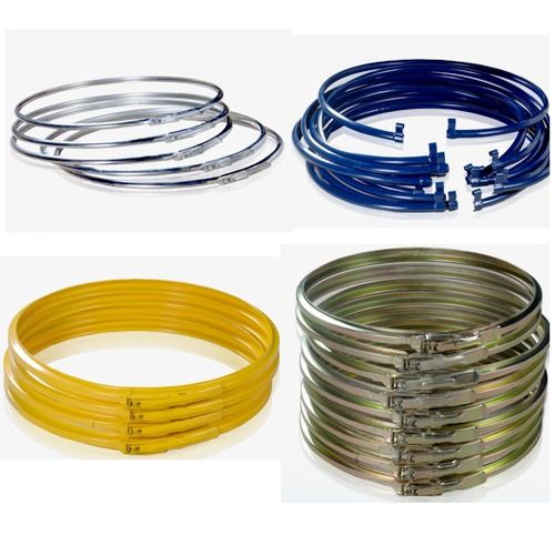 Clamping Rings - Zinc Coated or Powder-Coated Finish | Robust Design, Custom Sizes Available