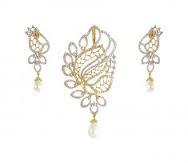 Diamond Pendant Set - Crafted from Real Diamonds , Superior Finish with Smooth Edges and Unmatched Sheen