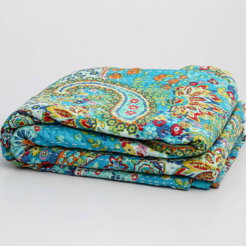 100% Cotton Handmade Kantha Ac Quilts