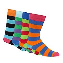Multicolor Sports Socks