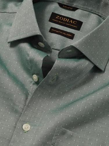 Buy Zodiac Mens Tailored Fit Printed ShirtBlue40 at Amazonin