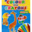 Colour With Crayon Book