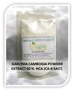 Garcinia Cambogia 60% Hca Extract Powder