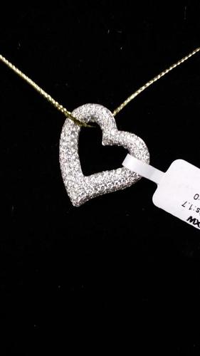 Heart Shape Silver Pendant