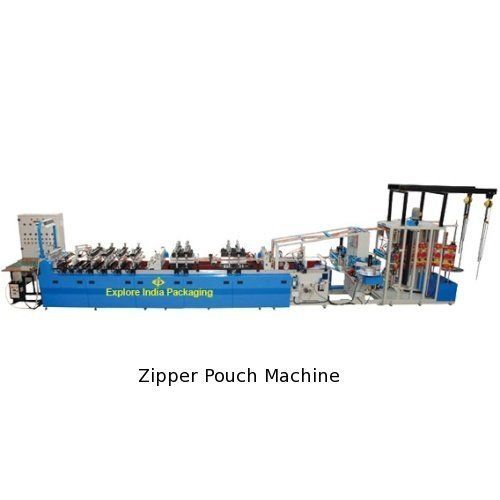 Industrial Zipper Pouch Machine