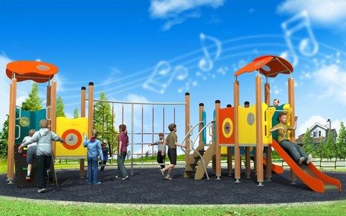 Excellent Quality Outdoor Playground Equipment PE Series WD-BC202