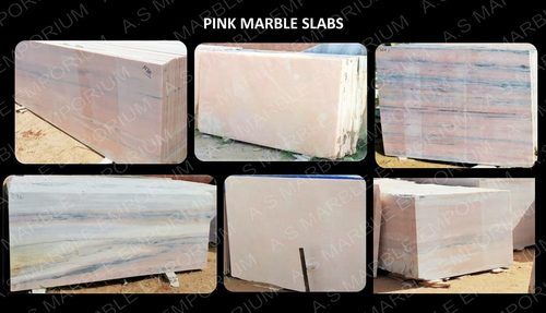 Pink Marble Slabs Size: Any