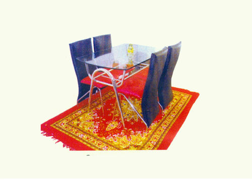 Glass Top Dining Table Set