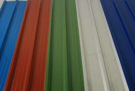 Ms Colour Coated Sheets By Akshar Feb And Dimolation Con.