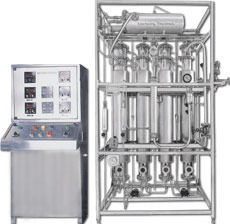 Multi Column Distillation With Grundfos Pump