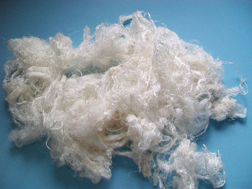 Natural Silk Waste