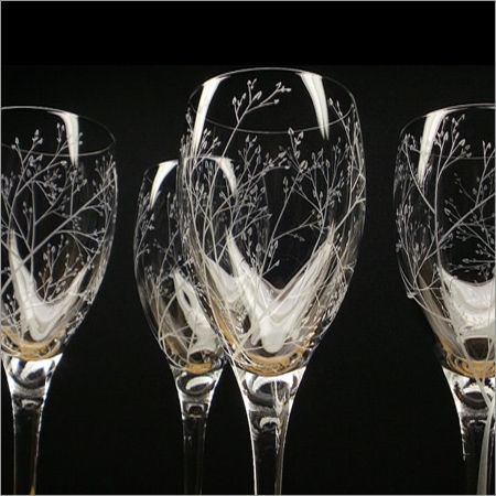 Decorative Wine Glasses