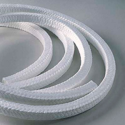 PTFE Packing Rope - Pure PTFE Fiber, Dynamic Sealing Up to 4 m/s | Low Heat Conductivity, High Thermal Expansion Coefficient, Fine Finish