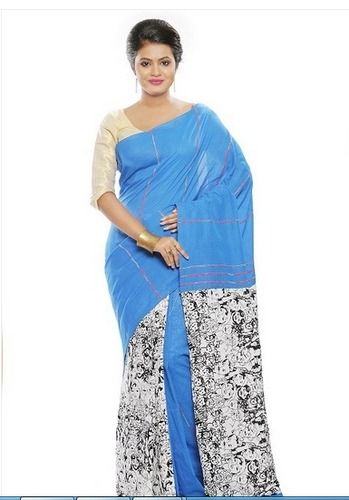 Designer Khesh Saree in Blue Color