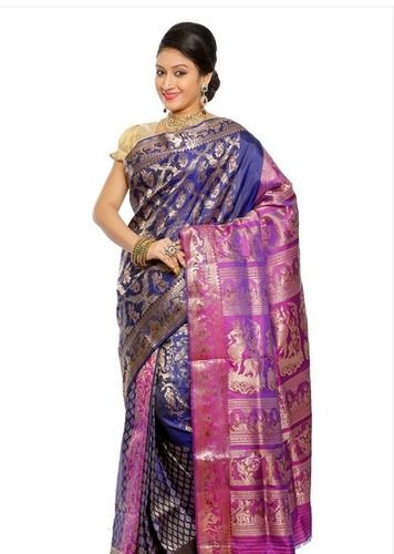 Designer Swarnachari Saree