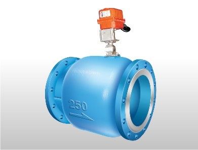 Electric Actuator Operated Drum Valve - WCB/C.I./CF8/CF8M Body, 2" to 24" Flanged End, Stainless Steel Piston, NBR/Viton/EPDM Seals, Up to 10 BAR Pressure