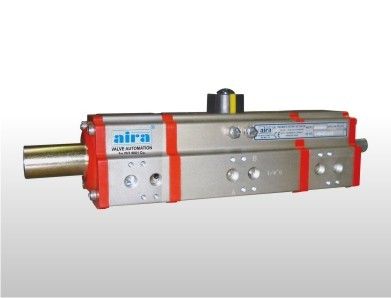 Pneumatic Rotary Actuator - Rack And Pinion Type, 3 Position Design with 90Â° Rotation and 1777 Nm Torque