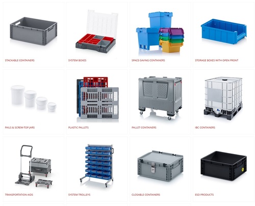 कंटेनर और परिवहन बक्से