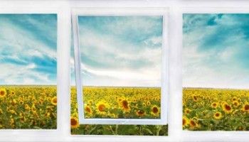 Top Hung UPVC casement Windows