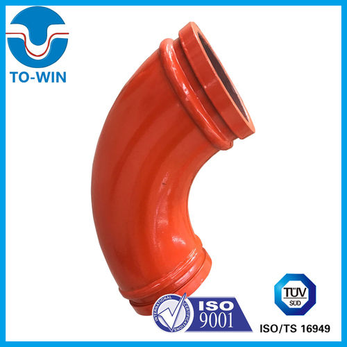 Twin Wall Concrete Pump Elbow Hardness: 65Hrc