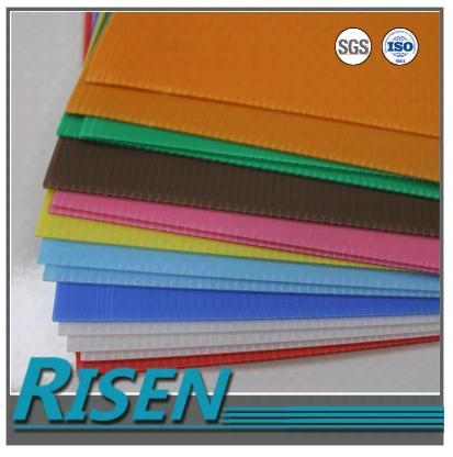 UV Printable Lightfast Stiff PP Coroplast Plastic Sheets