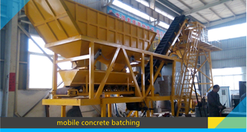 YHZS35 Mobile Concrete Mixing Plant