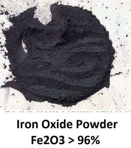 Black Iron Oxide Powder - Fe2O3 96% Min , 99.5% Passing through 200 Mesh, High Purity Hematite with Low Moisture Content