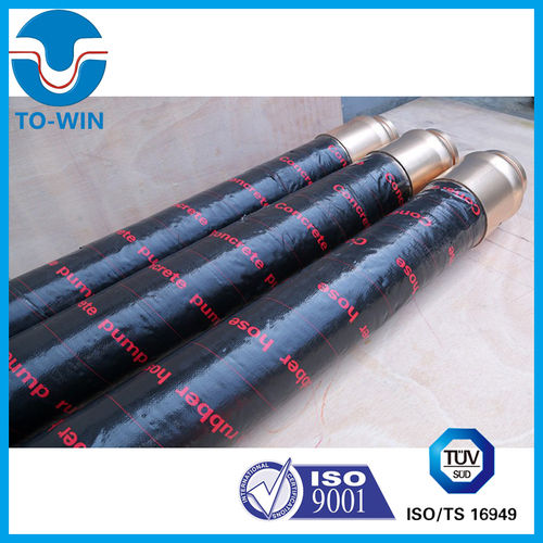 Steel Wire Reinforced Concrete Pump Rubber Delivery Hose for Putzmeister Schwing