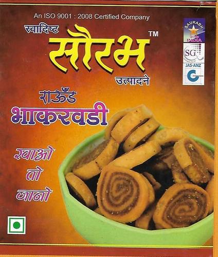 Tasty Round Bhakarwadi Namkeen