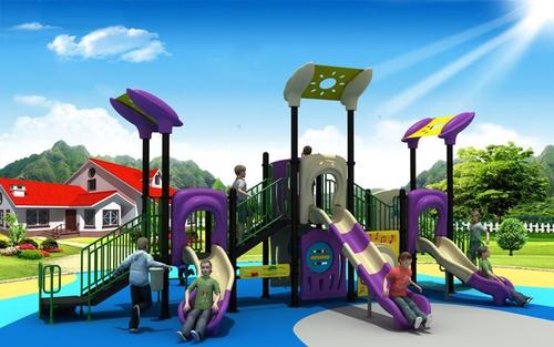 Uv Resistance Lldpe Wd-Xd107 Popular Outdoor Playground Equipment Modern Series