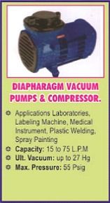 Diaphragm Vacuum Pump And Compressor