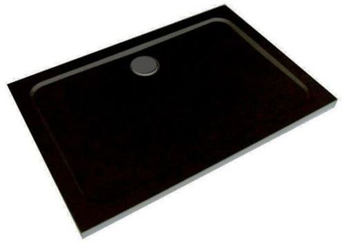 Black Rectangular Shower Tray