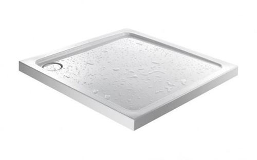 Square Shower Tray White