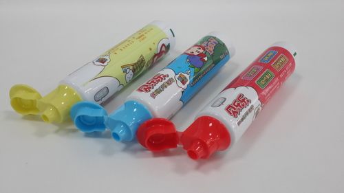 Plastic Children Toothpaste Tubes